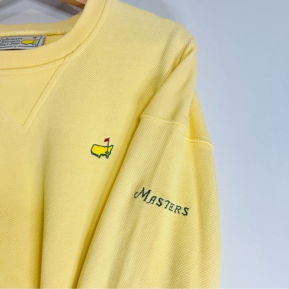 Authentic Augusta National Golf Shop Masters Crewneck L - Picture 3 of 4